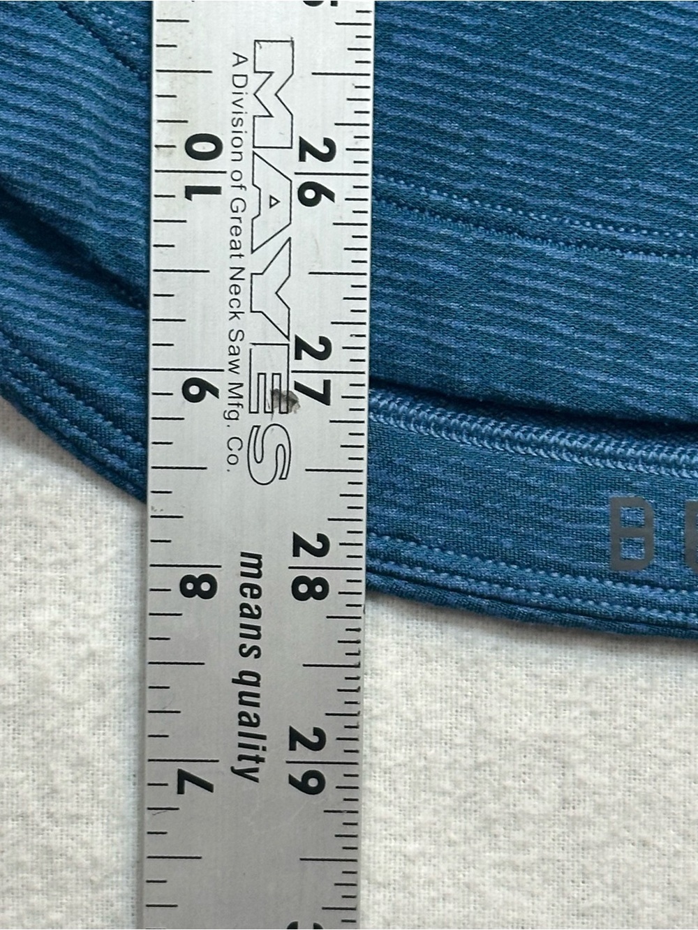 Lululemon Men’s Small Metal Vent Tech Shirt Blue Teal Short Sleeve Athletic - Picture 7 of 8